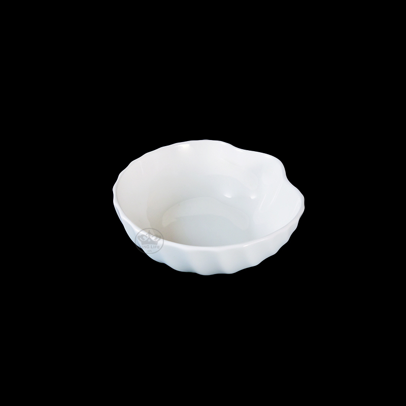 大同磁器 象牙強化 5吋貝殼深缽 S001(13x12xH4.3cm)