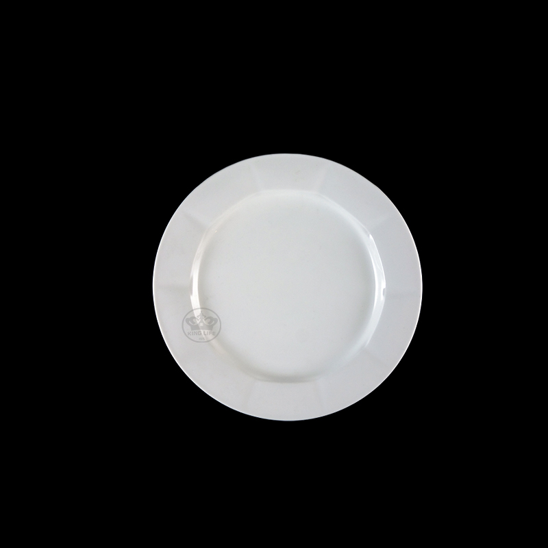 大同磁器 象牙強化 73型6吋骨皿 S001(15.8x15.8xH1.8cm)