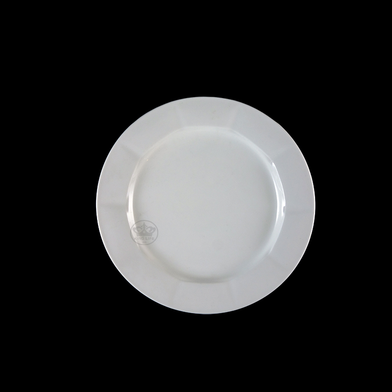 大同磁器 象牙強化 73型7吋骨皿 S001(18.5x18.5xH2cm)
