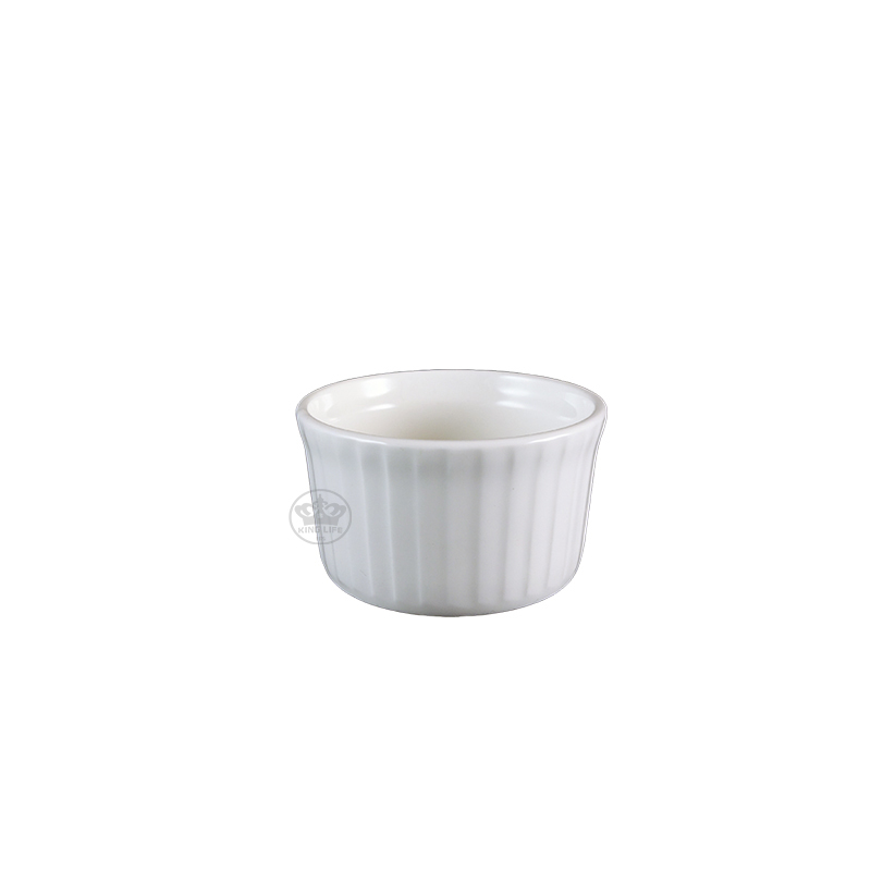 大同磁器 象牙強化 2.75布丁杯 S001(7x7xH4cm)