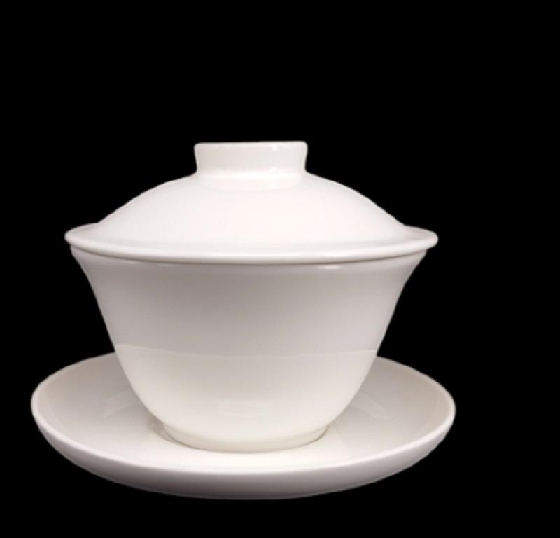 大同磁器 5吋三件式雞湯盅蓋  S001(12.5x12.5xH3.5cm)