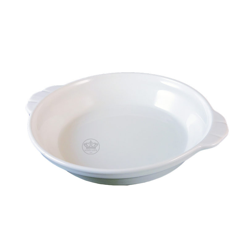 大同磁器 象牙強化 10吋焗烤 S001(29.5x26xH4cm)