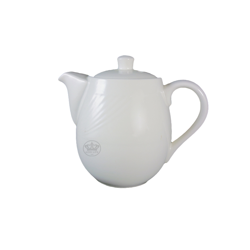 大同磁器 象牙強化羽雕 97型咖啡壺大 S001