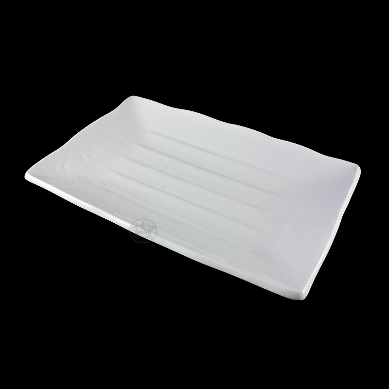 大同磁器 象牙強化 日式長方皿 S001(28.5x18.5xH3cm)