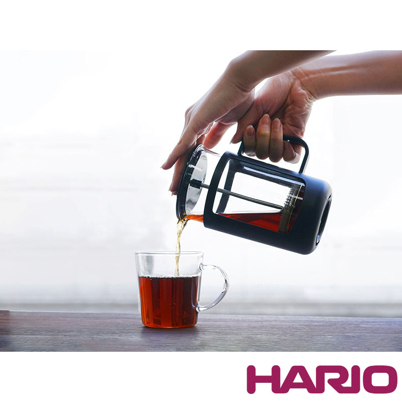 HARIO 胖胖黑濾壓壺600ml