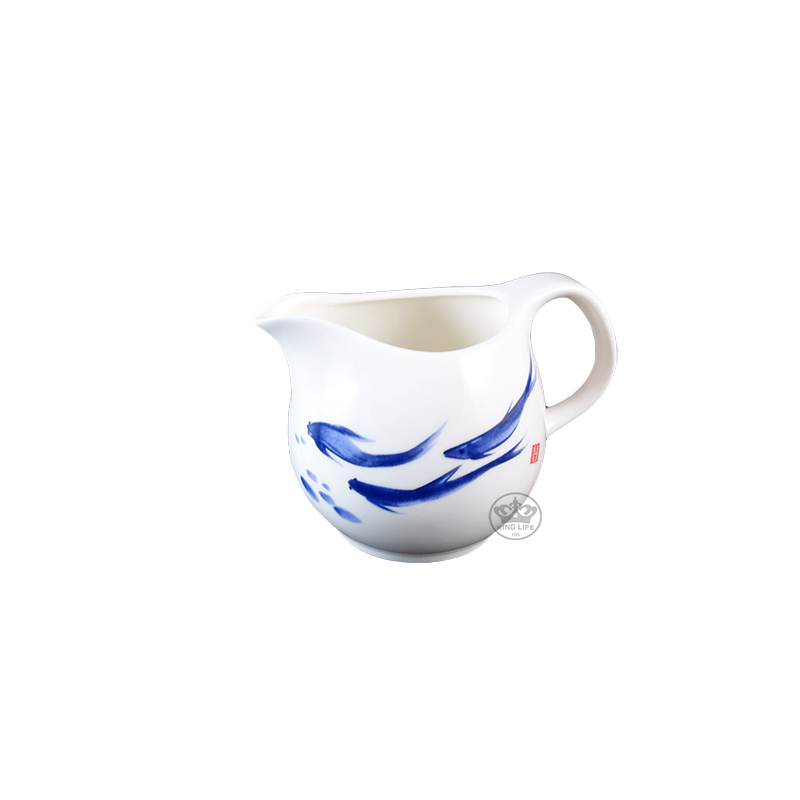 龍馬 茶海 三魚(白)