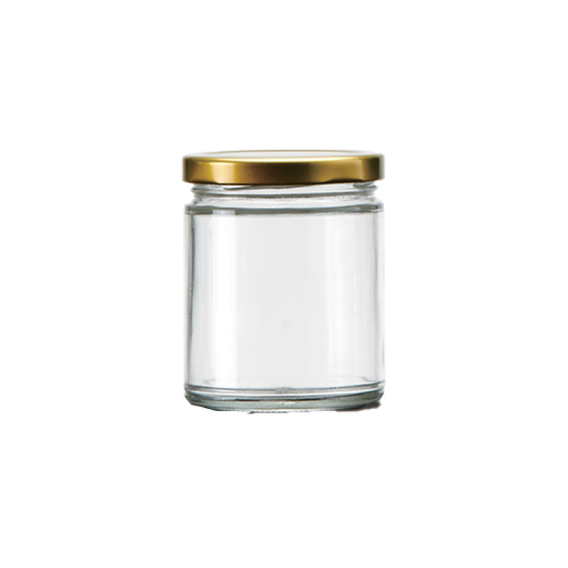 240cc圓醬菜瓶(70mm金蓋)(F1751B)(60個/箱)