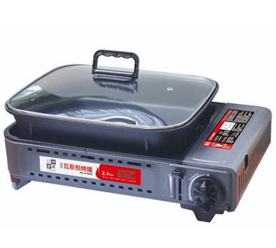 MINI兩用煎烤、燒烤盤爐(含提袋) 2.1KW (MS-8 MINI)