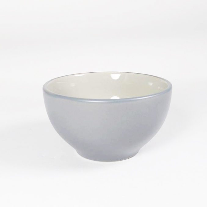 歐風鐵灰釉5吋湯碗