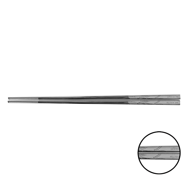 #316 稻穗不鏽鋼筷 23.5cm