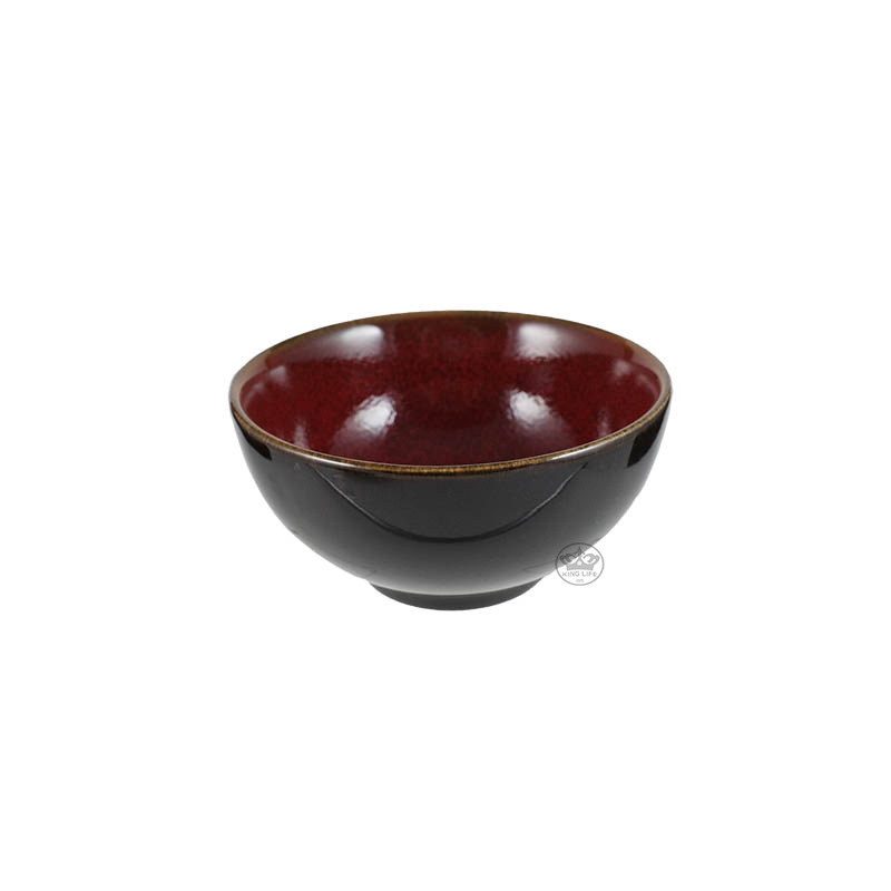 窯變釉飯碗5"