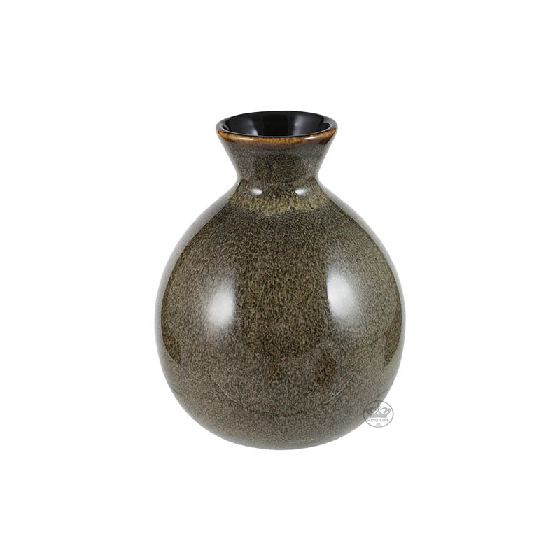 窯變釉清酒壺(杏色 棕色 紅色)