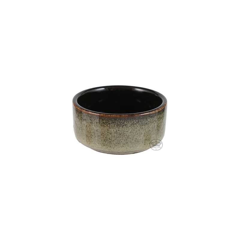 窯變釉醬料盅 65*H30mm(杏色 棕色 紅色)