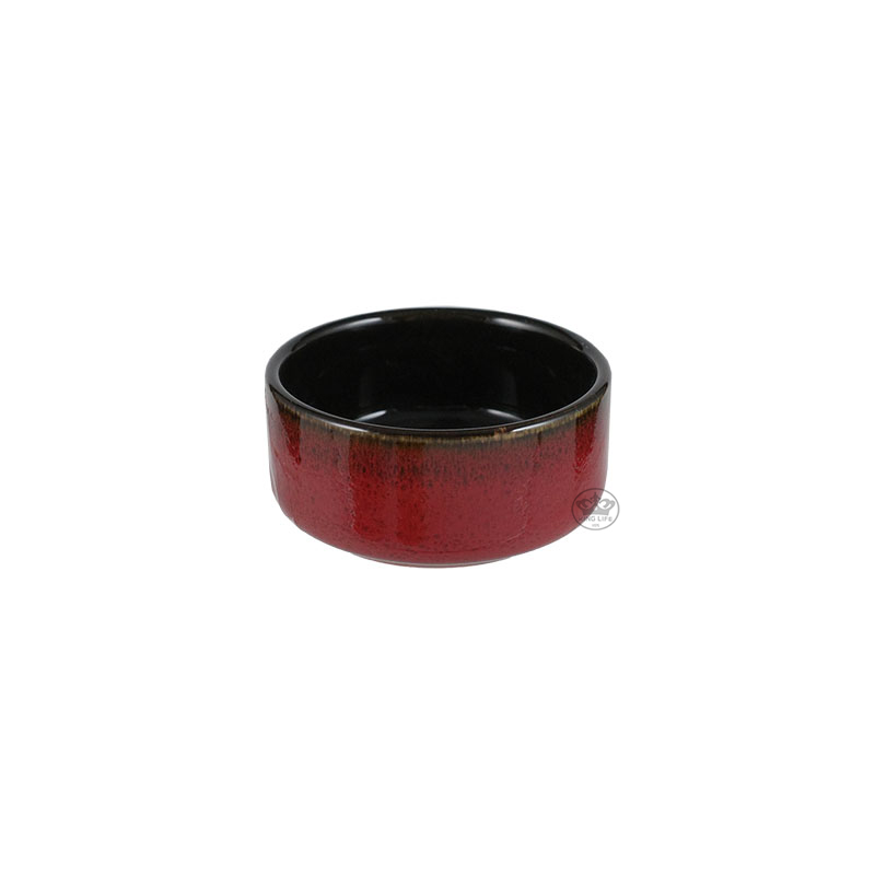 窯變釉醬料盅 65*H30mm(杏色 棕色 紅色)