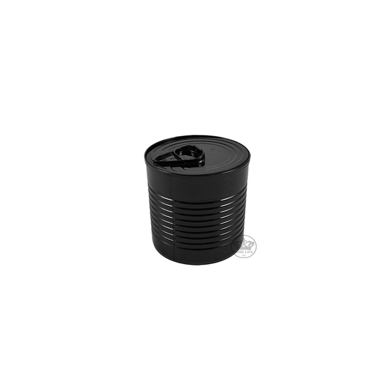 塑料馬口鐵罐 - 黑-60ml