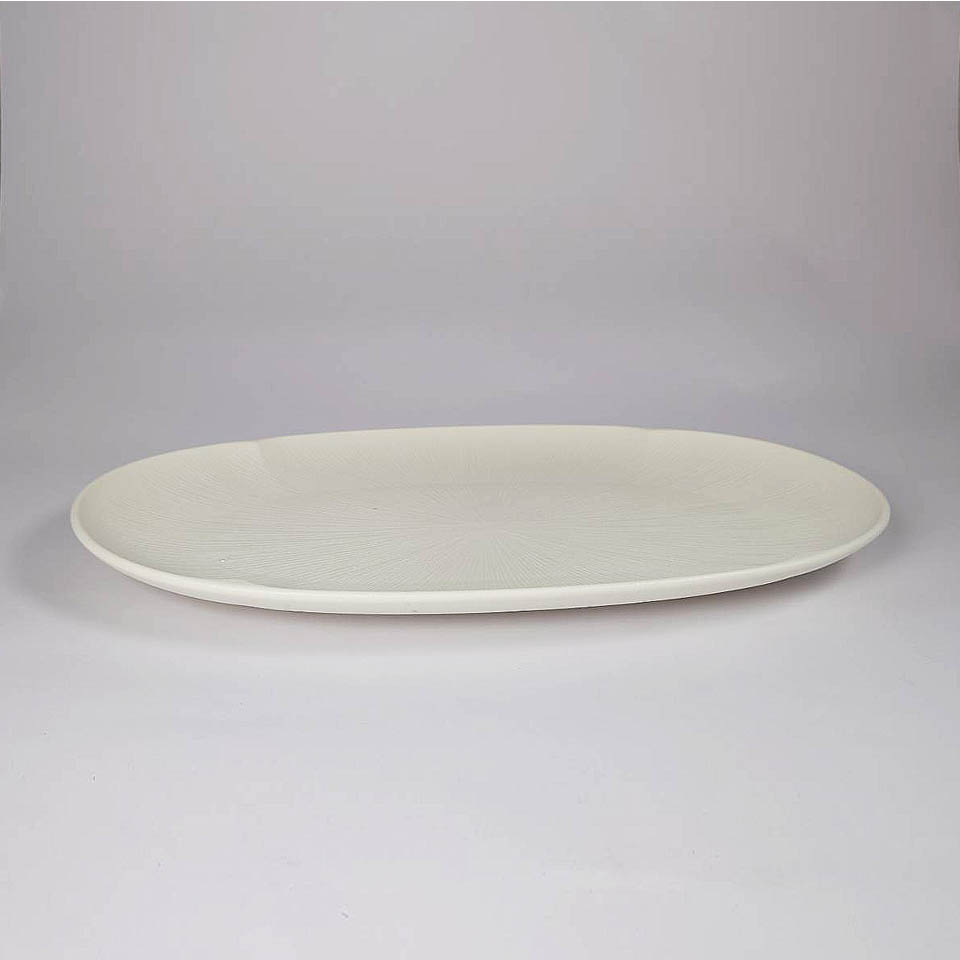 18"燒賣盤-白 46*27.5*3.2cm