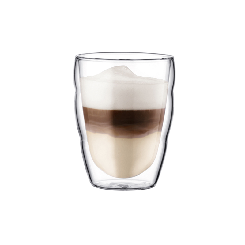 PILATUS雙層玻璃杯250CC-2入(德國製)(停售)