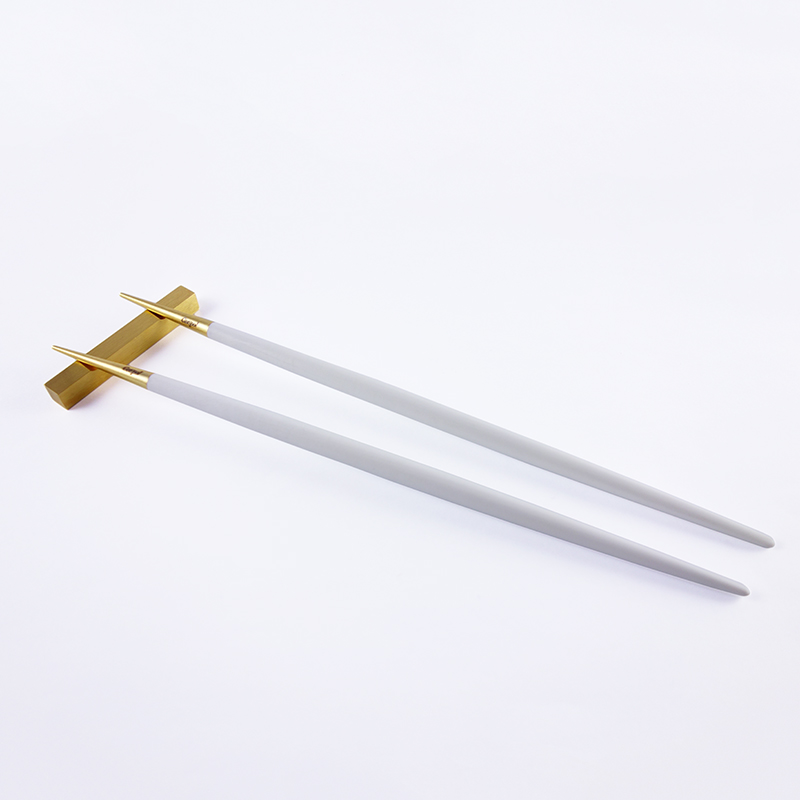 GOA WHITE MATT GOLD 筷子組