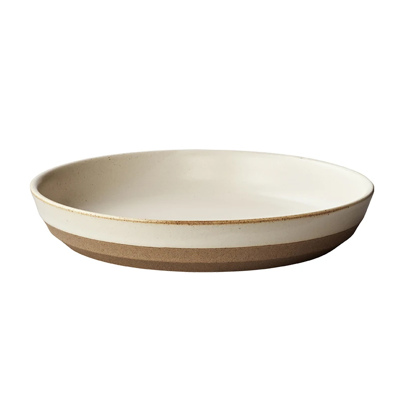 CERAMIC LAB 深盤 21cm-白(日本製)(**)