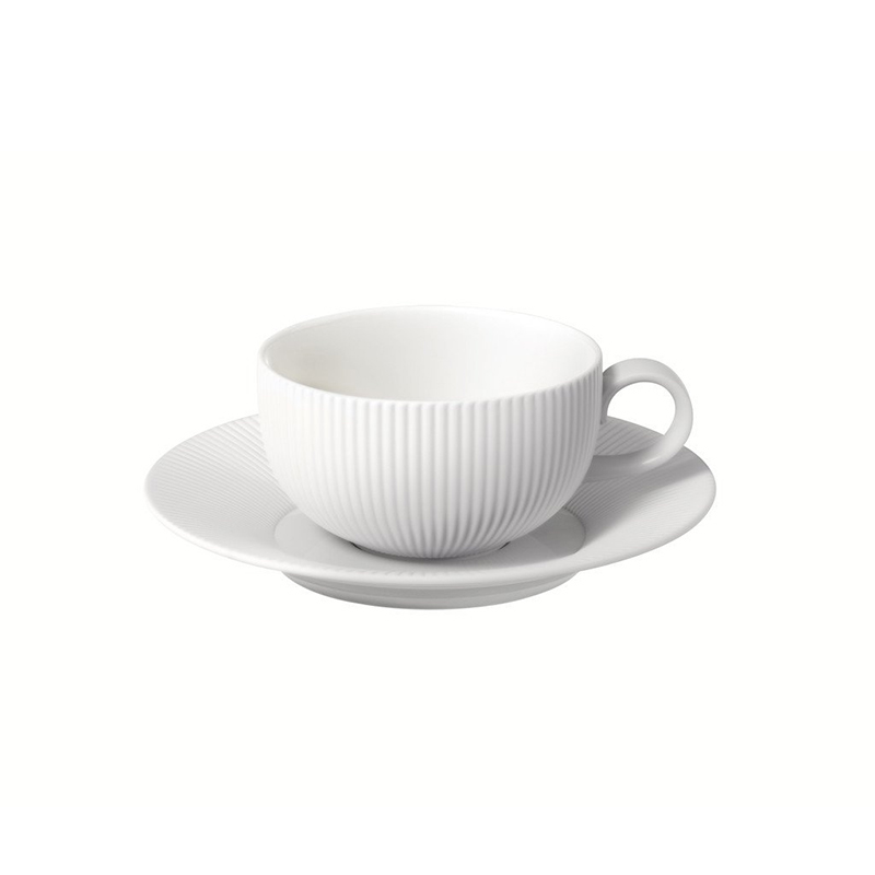 Flute 骨瓷杯盤組 250ml