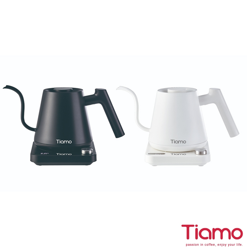 Tiamo 電細口壺1.0L 110V (白)