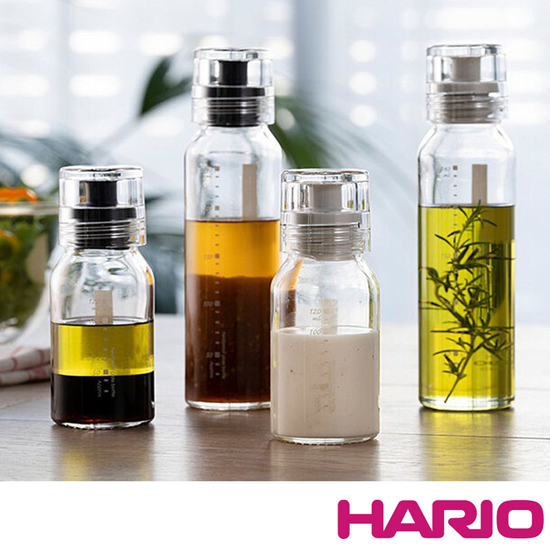 Hario 斯利姆調味瓶(白) - 240ml