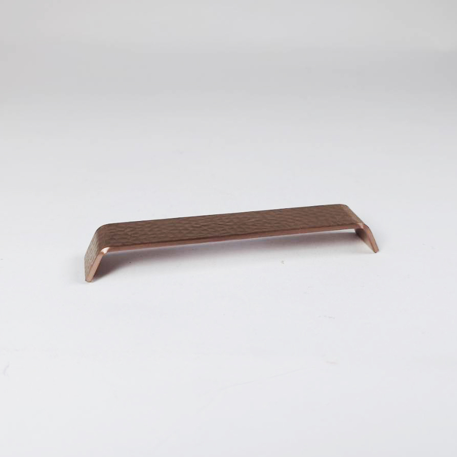 玫瑰金錘紋筷架 (9cm)