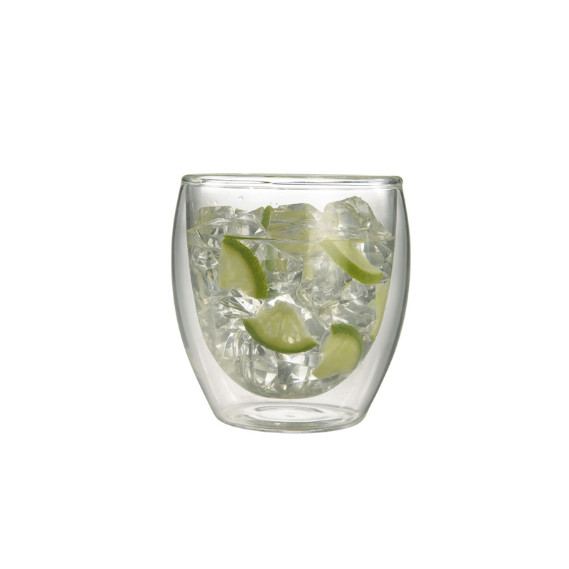 TIAMO 雙層玻璃杯 275cc 2入