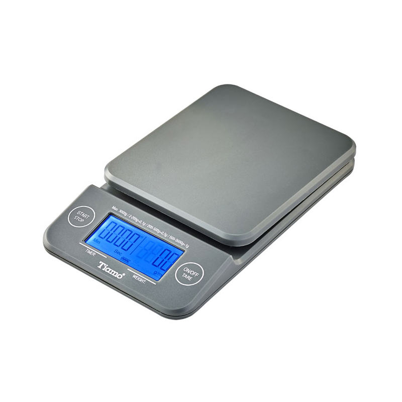 KS-900專業計時電子秤 2kg 藍光