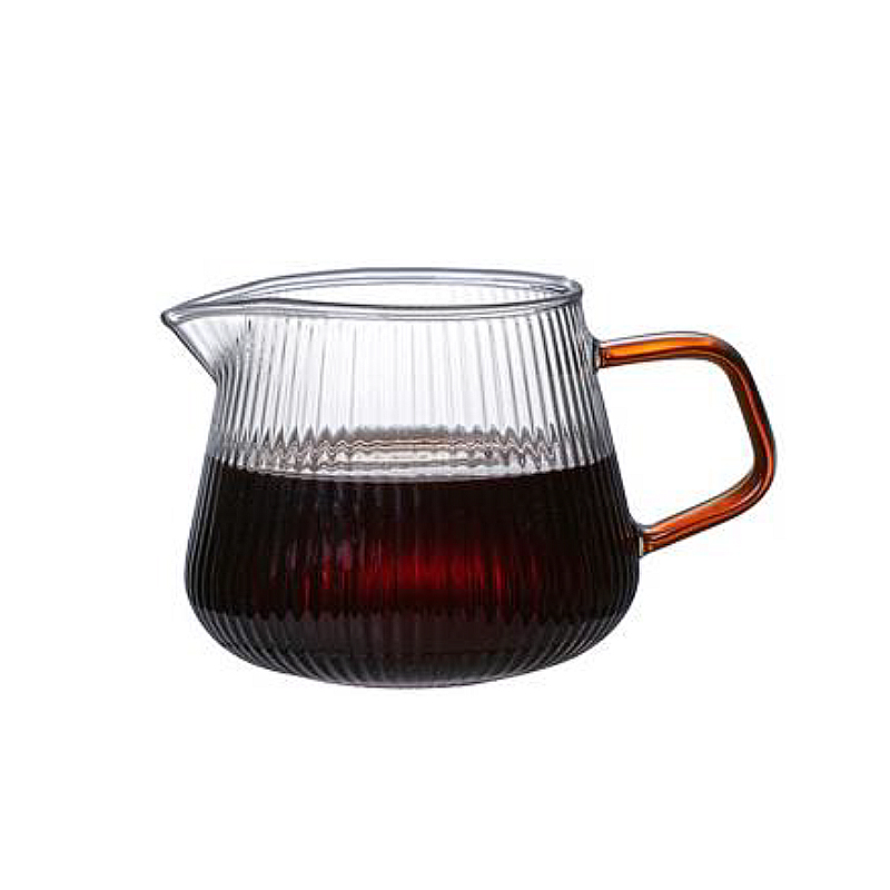 黃把條紋杯 400cc