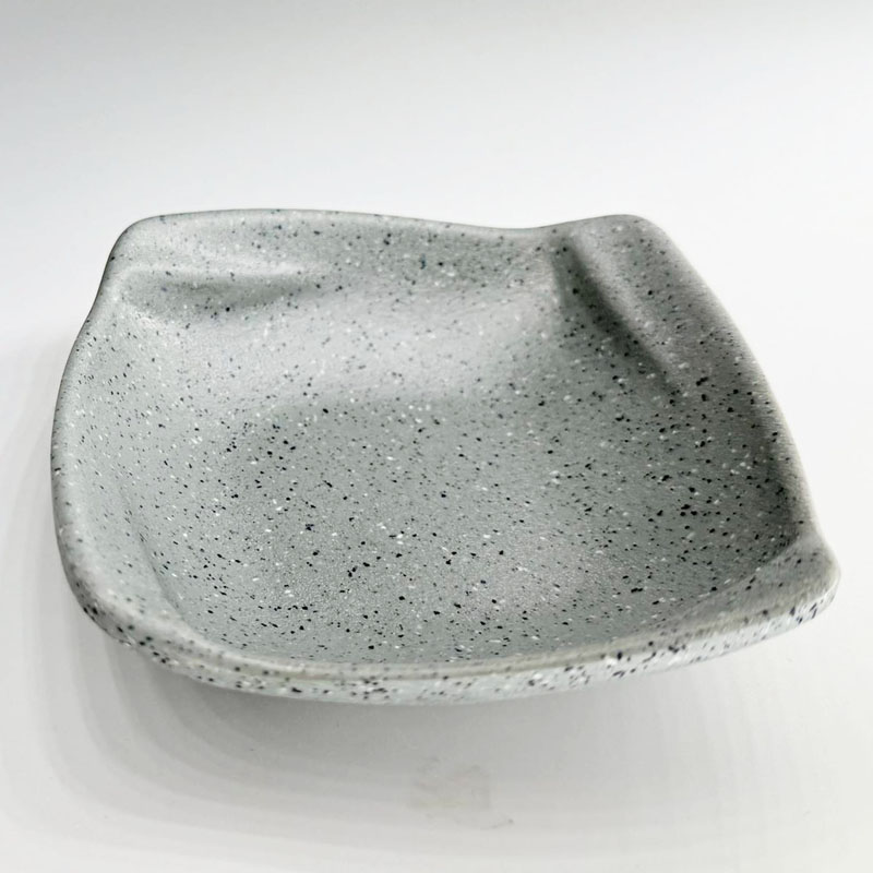 沙礫 6.3"陶面螺紋小菜碟 162*46mm