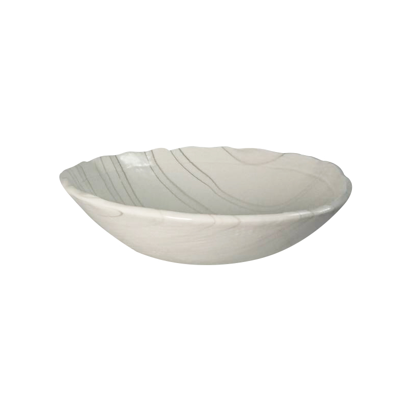 水墨7.2"布紋沙拉碗