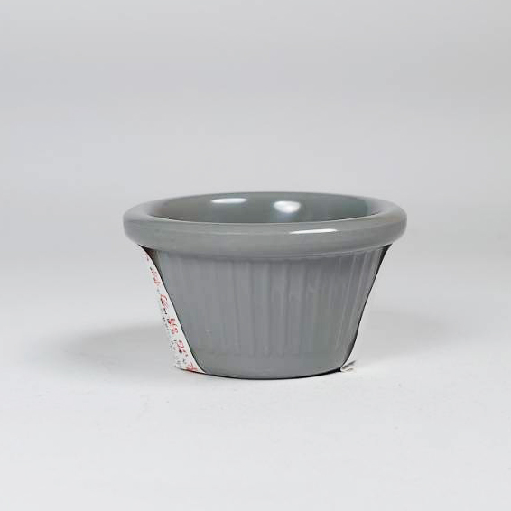 2.8"線條沾醬杯 灰 70*40mm