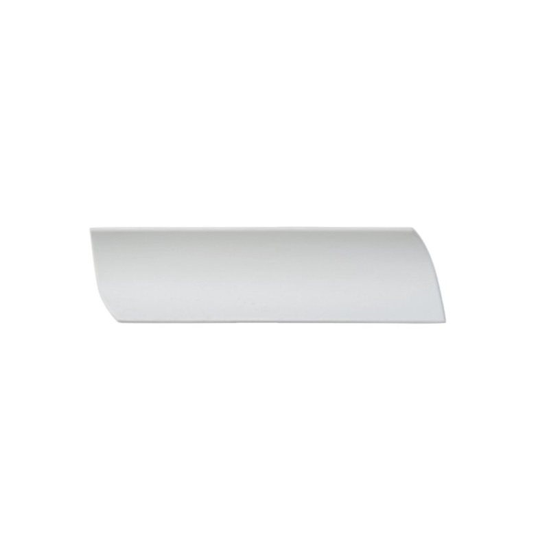 陶面日式毛巾盤 白 16.9*4.4*1.5cm