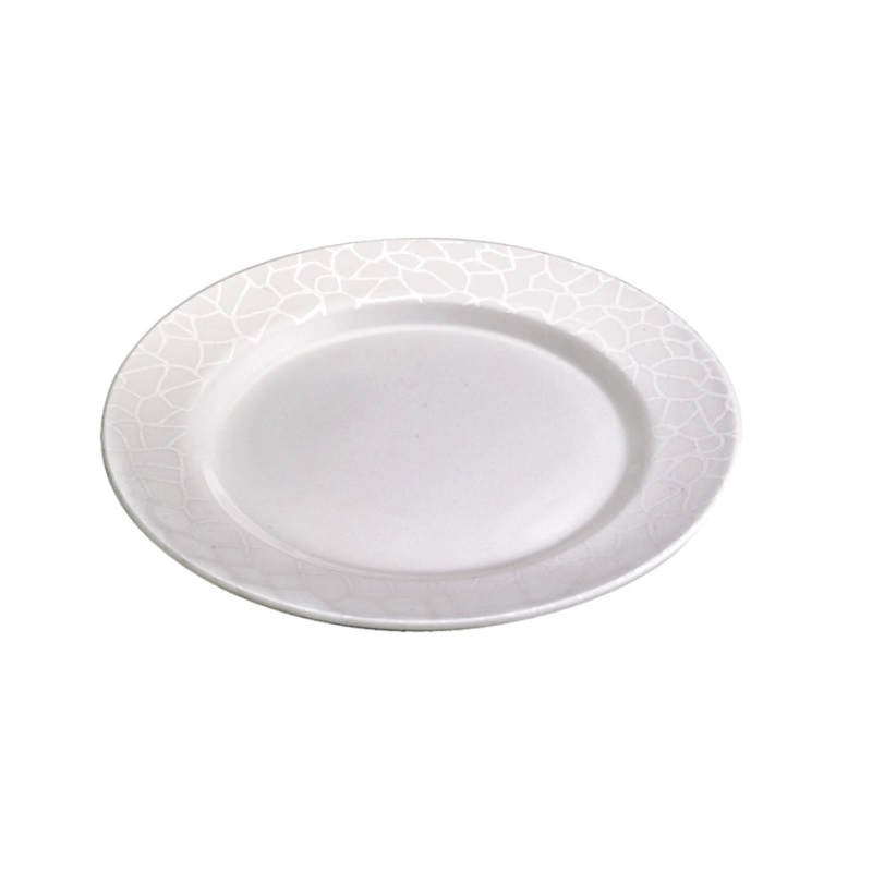 銀彩 中式圓盤 20.2*1.5cm