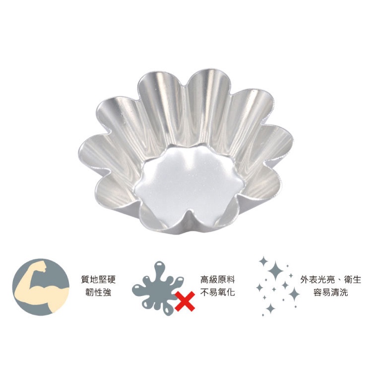 小花蛋糕模-5入(陽極)