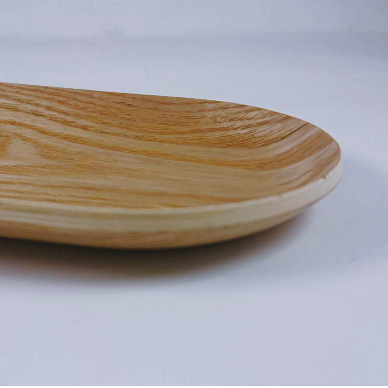 自然風木盤/淺色-長橢圓23.5*10*1.5cm