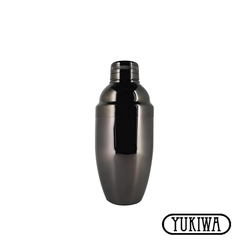 YUKIWA 三件式雪克杯 B Size 360ml-黑色