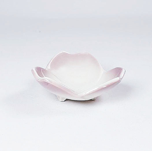 紫三角蓮花碟