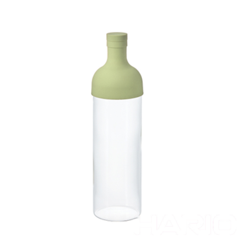 酒瓶冷泡茶壺750ML-淺綠色