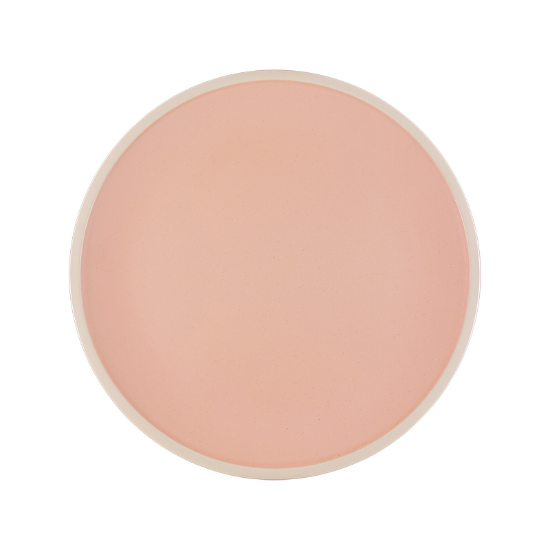 Morandi佐餐盤-粉紅色-215mm