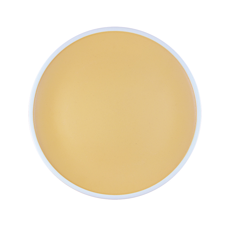 Morandi佐餐盤-黃色-215mm