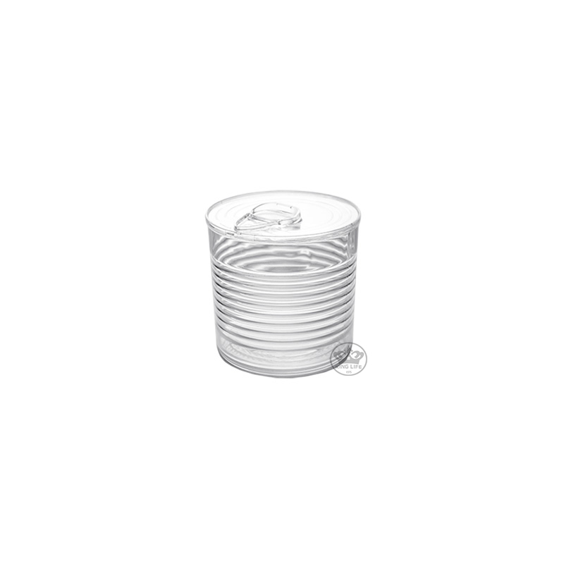 塑料馬口鐵罐 - 透明-60ml