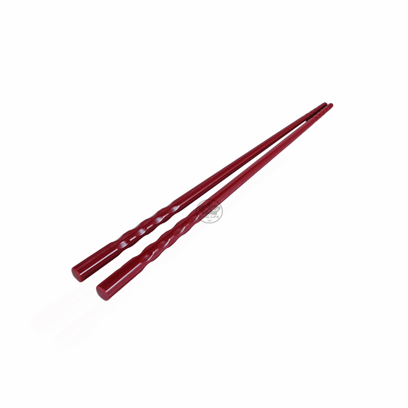 美耐皿 日風筷子-紅色 (十雙/包)