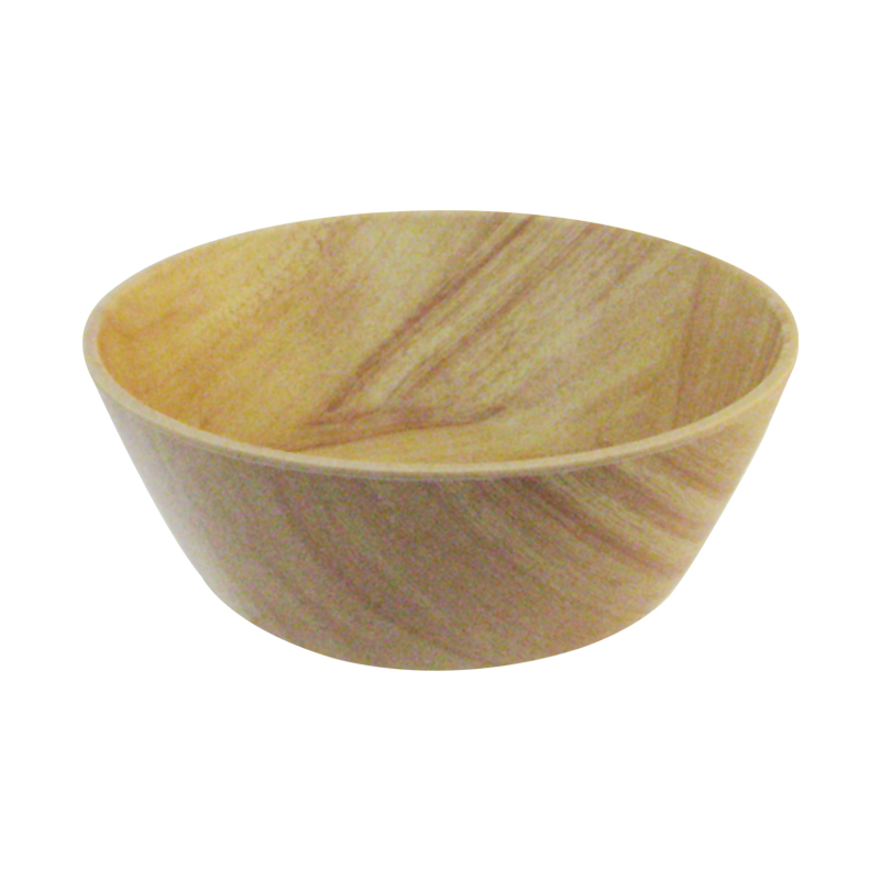美耐皿橡木紋沙拉碗