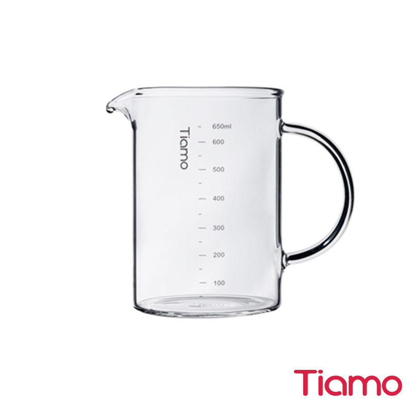 Tiamo 玻璃咖啡下壺 650ml(厚款)