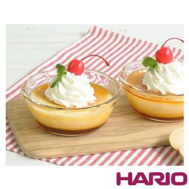 Hario 耐熱玻璃甜品碗 200ml/300ml(4件組)