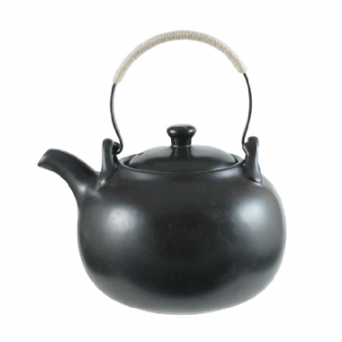 唐鈺 31160黑色壺藝茶器(鐵把)1600CC