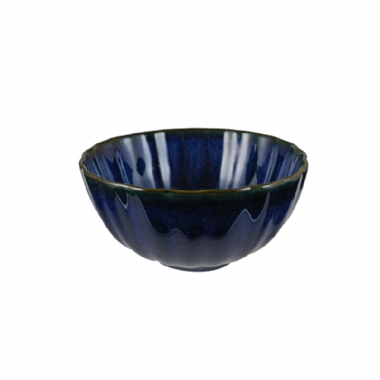 5.5"新型海棠碗 藍色