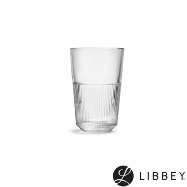 Libbey RAYO可疊線條冷飲杯 360ml